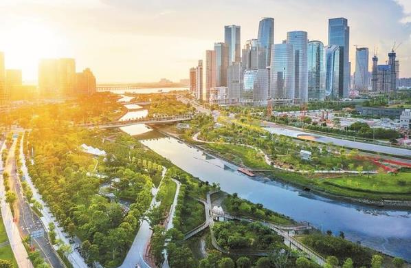 在公園中建造城市 桂灣公園成前海城市公共景觀新地標
