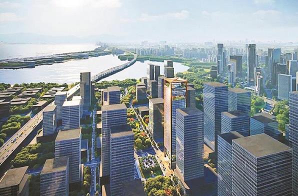前海金融總部大廈首樁順利澆筑 前海新地標永久結構開始施工
