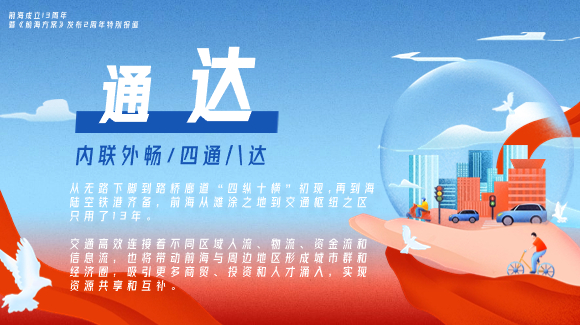 前海，通達